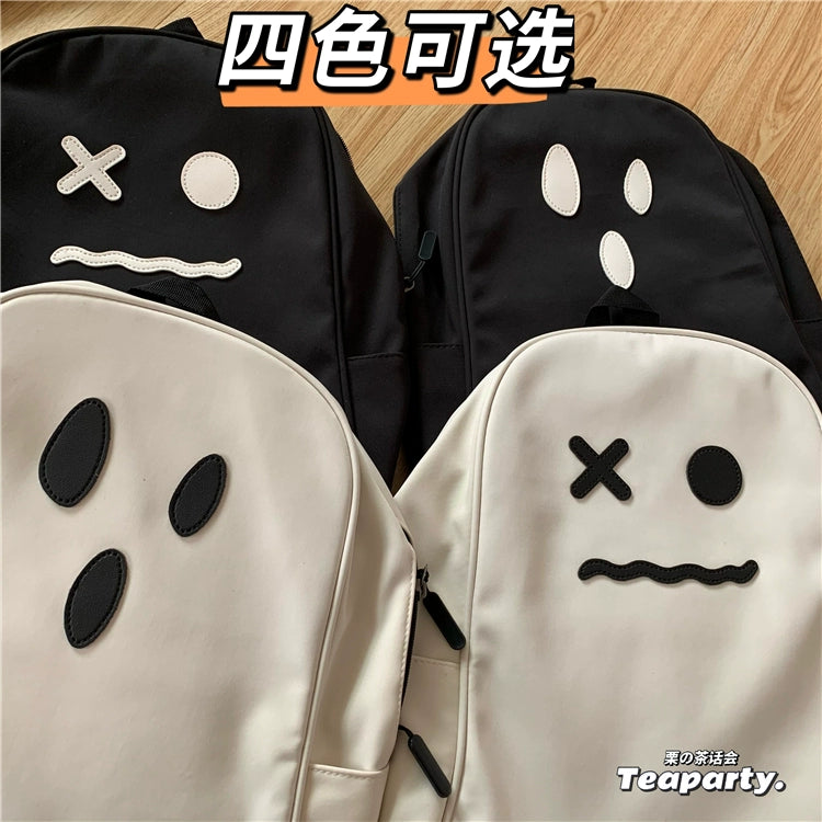 Ulzzang Japanese and Korean Ghost Ugly and Cute Women's Backpack