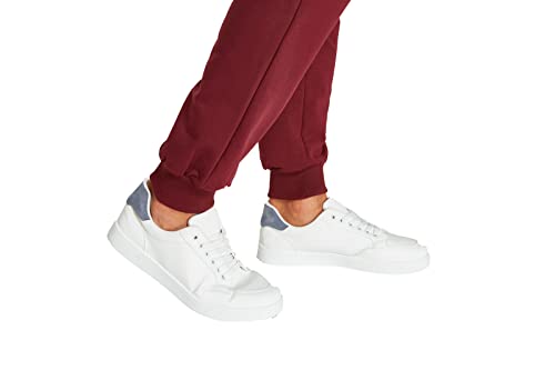 Tansozer Mens Sweatpants Joggers for Men Workout Sweats Jogging Pants Men Running Track Pants Training Sports Pants Athletic Joggers Red S