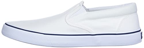 Sperry Men's Striper II Slip On Sneaker, SW White, 10 M US