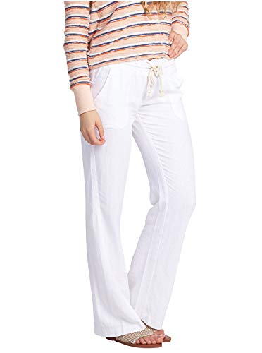 Roxy Women's Oceanside Pant, Sea Salt, Medium