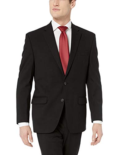 Chaps Men's All American Classic Fit Suit Separate Blazer , Black, 40 Regular