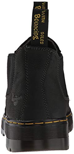 Dr. Martens Men's HARDIE Boot, Black, 9 Regular UK (10 US)