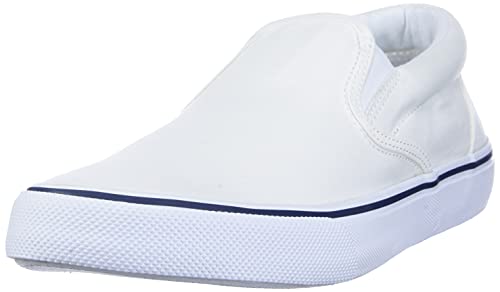Sperry Men's Striper II Slip On Sneaker, SW White, 10 M US
