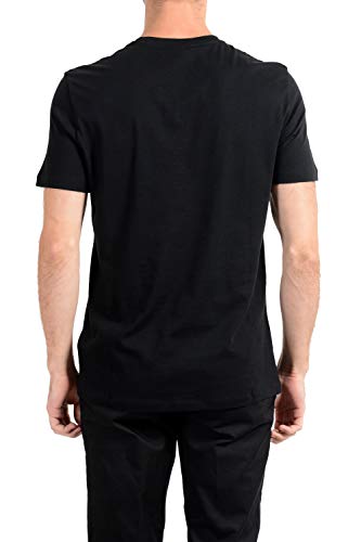 Versace Collection Men's Black Graphic Crewneck T-Shirt Sz US M IT 50
