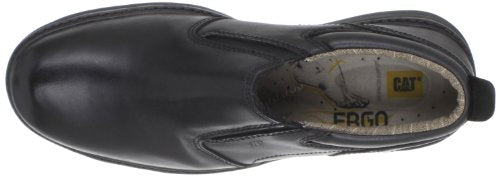 Cat Footwear Men's Freedom Pull on Steel Toe Construction Boot, Black, 9 W US