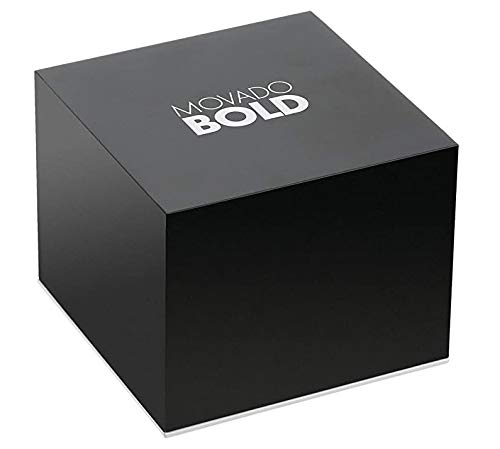 Movado Women's Bold Evolution Swiss Quartz Watch with Stainless Steel Strap, Yellow Gold, 15 (Model: 3600649)