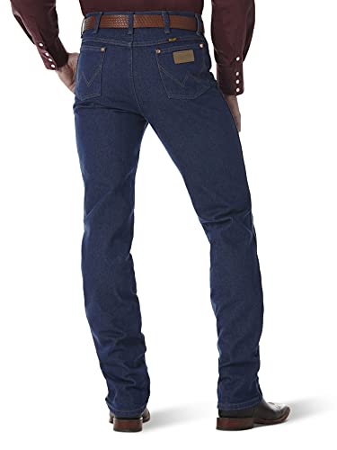 Wrangler Men's Cowboy Cut Slim Fit Jean, Rigid Indigo, 32W x 32L