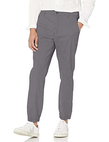 Amazon Essentials Men's Slim-Fit Jogger Pant, Dark Grey, X-Small