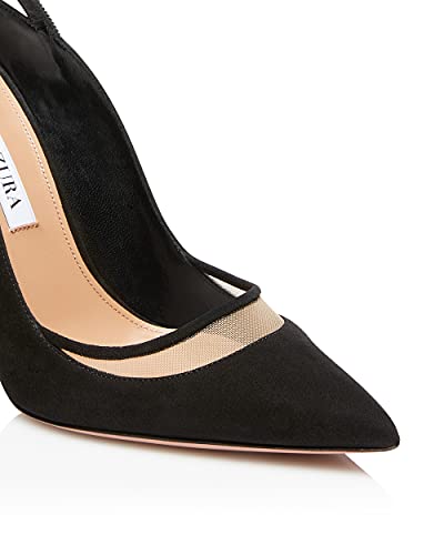 Aquazzura, Soiree Pump 105, 6, Black