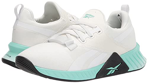 Reebok Women's Flashfilm Train 2.0 Cross Trainer, Pure Grey/White/Pixel Mint, 6.5