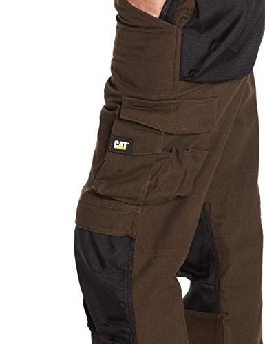 Caterpillar Men's Trademark Pant, Dark Earth/Black, 38W x 32L
