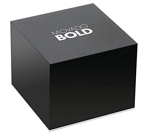 Movado Women's Swiss Quartz Watch with Stainless Steel Strap, Blue, 15 (Model: 3600706)