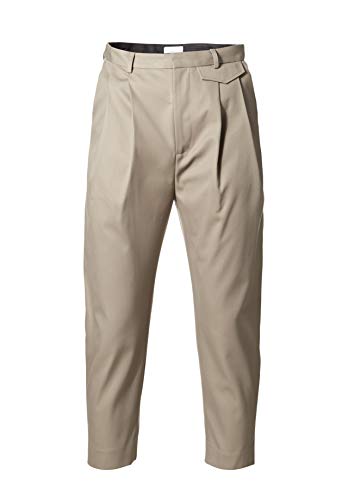 Deveaux New York, Double Pleat Wyatt Pant, 2, Stone