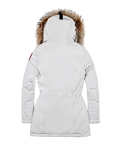 HSNW Women Winter Jacket Girls Winter Coats Ski Jacket Women White Snow Jacket Waterproof& Windproof