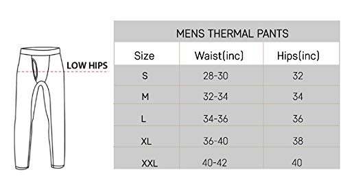 3-Pack: Men's Thermal Underwear Pants Set Warm Long Johns Compression Underpants Leggings Training Tights Active Clothing - Set 4, Large