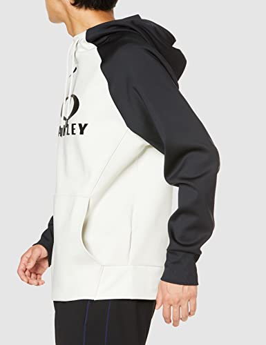 Oakley Men's Sierra DWR Fleece Hoody 2.0, Blackout/Cool Gray, M