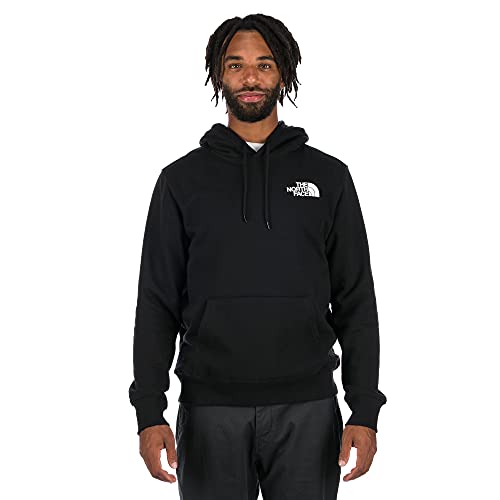 The North Face Men's Box NSE Pullover Hoodie, TNFBLACK/TNFWHT, XXL