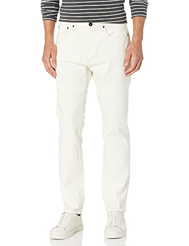 Amazon Brand - Goodthreads Men's Athletic-Fit Jean, White Vintage, 36W x 31L