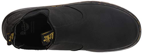 Dr. Martens Men's HARDIE Boot, Black, 9 Regular UK (10 US)