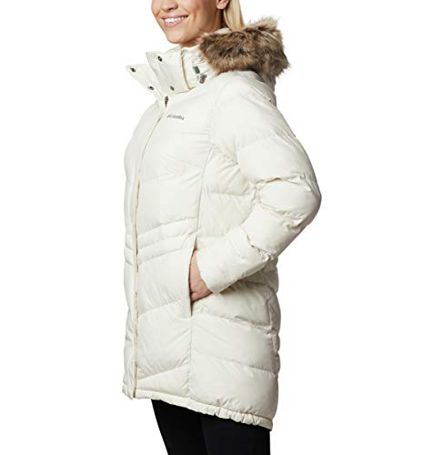 Columbia Women's Peak to Park Mid Insulated Jacket, Chalk, Small