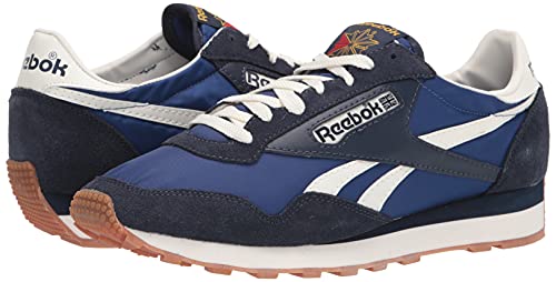 Reebok unisex adult Aztec Ii Sneaker, Classic Cobalt/Vector Navy/White, 10 Women 8.5 Men US