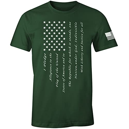 The Pledge Allegiance T-Shirt (Forest Green, S)
