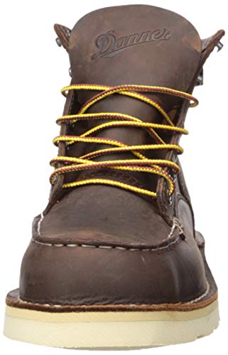 Danner Men's 15563 Bull Run Moc Toe 6" Work Boot, Brown - 11 D
