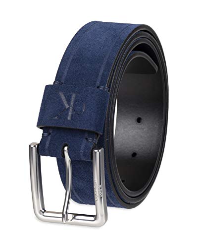 Calvin Klein Men's Casual Jean Belt, Navy, X-Large