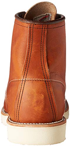 Red Wing Heritage Men's 6" Classic Moc Toe Boot, Oro Legacy, 9.5 M US