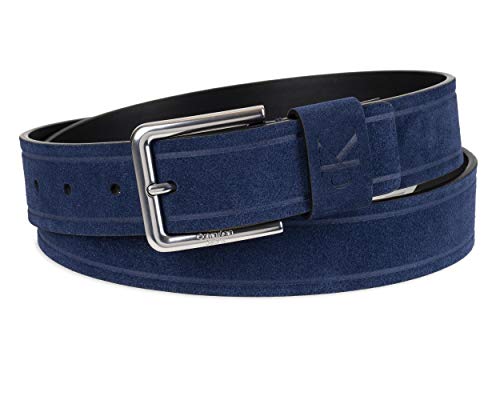 Calvin Klein Men's Casual Jean Belt, Navy, X-Large