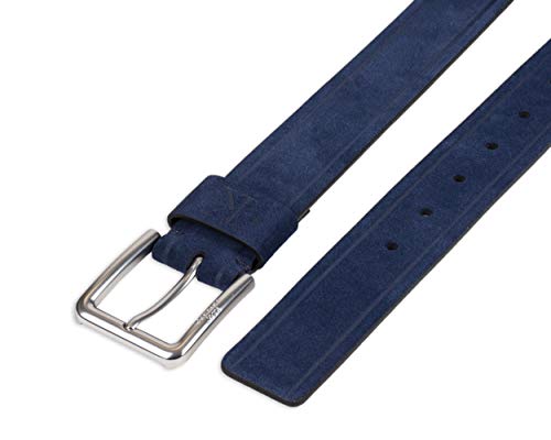 Calvin Klein Men's Casual Jean Belt, Navy, X-Large