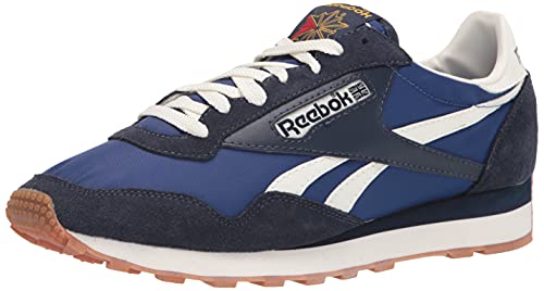 Reebok unisex adult Aztec Ii Sneaker, Classic Cobalt/Vector Navy/White, 10 Women 8.5 Men US