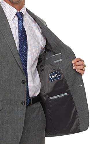 Chaps Men's Performance Series Classic-Fit Stretch Suit Jacket Cardinal Grey (42 Regular)