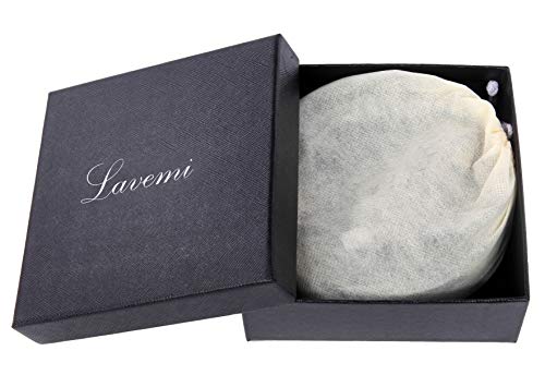 Lavemi Men's Real Leather Ratchet Dress Belt with Automatic Buckle,Elegant Gift Box(55-0027)