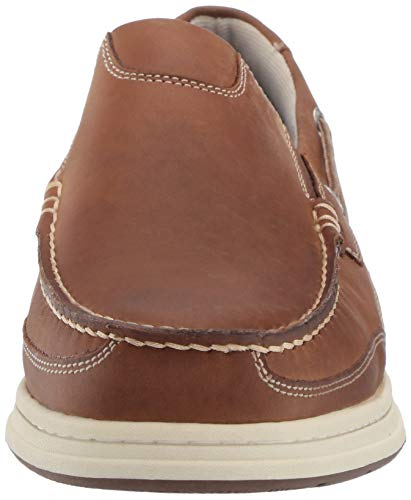 Dockers Men's Tiller Boat Shoe, Dark Tan, 11 M US