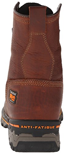 Timberland PRO Men's 8 Inch Boondock Composite Toe Waterproof Industrial Work Boot,Brown Oiled Distressed Leather,10.5 M US