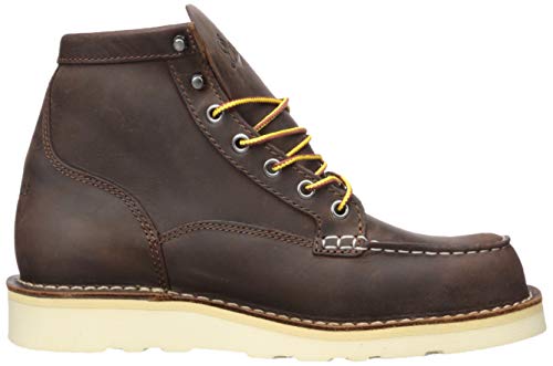 Danner Men's 15563 Bull Run Moc Toe 6" Work Boot, Brown - 11 D