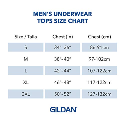 Gildan Men's Crew T-Shirts, Multipack, Assorted Black (5-Pack), Large