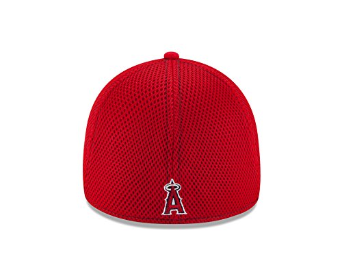 MLB Los Angeles Angels Neo Fitted Baseball Cap, Scarlet, Small/Medium