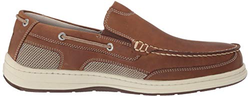 Dockers Men's Tiller Boat Shoe, Dark Tan, 11 M US