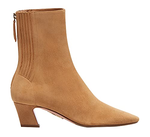 Aquazzura, Tres St Honore Bootie 50, 10.5, Sweet Honey