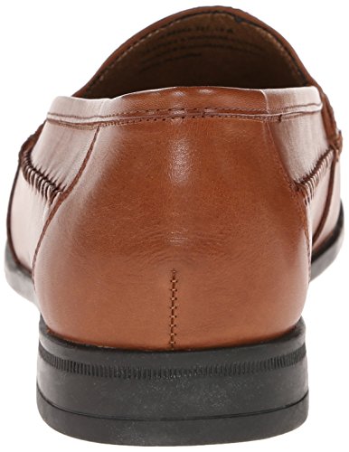 Nunn Bush Men's Strafford Woven Slip-On Loafer, Cognac, 10 M US