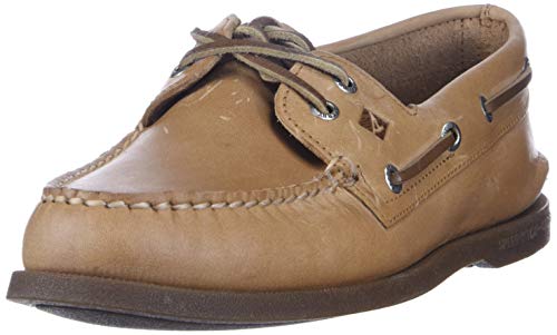 Sperry Men's Authentic Original 2-Eye Boat Shoe, Sahara, 11 M US