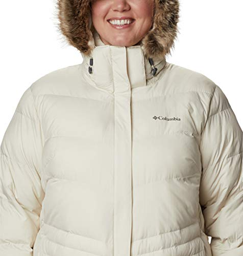 Columbia Women's Peak to Park Mid Insulated Jacket, Chalk, Small