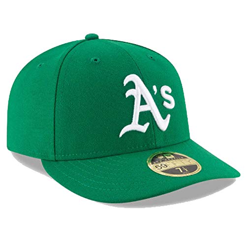 New Era Oakland Athletics Low Profile 59FIFTY Fitted Alternate Hat (7 1/8) Green