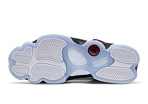 Jordan Men's 6 Rings White/Black-Carmine (322992 106) - 10.5