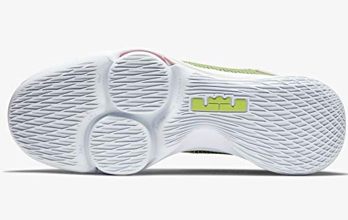 Nike Men's Basketball Shoe, Giallo String Black Volt BRT Crimson White 200, 7.5 US