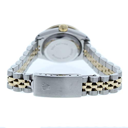 Rolex Ladys Datejust (Automatic) Jubilee Watch 69173 Custom Mother of Pearl Ruby Dial & Diamond Bezel (Certified Pre-Owned)