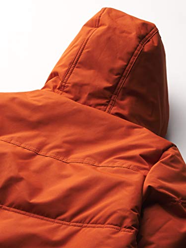 Perry Ellis Boys' Big Poly Taslon Stadium Jacket, Cinnamon Stick, 8