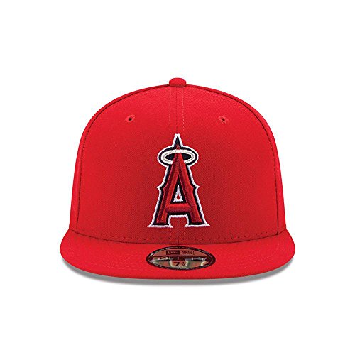 New Era 59FIFTY Los Angeles Angels of Anaheim 2017 Authentic Collection On Field Game Cap Size 7 1/2